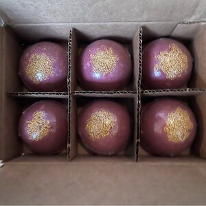 Beloved Pomegranate and Geranium Bath Bomb Set of 6